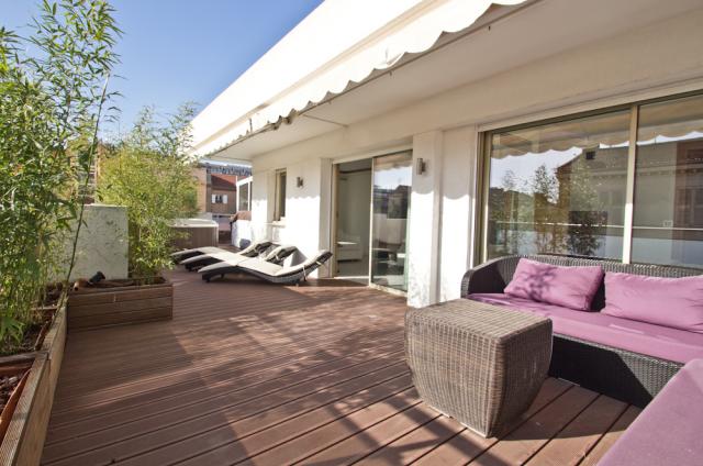 Location vacances à Cannes: votre choix d'appartements et villas - Terrace - Meridien Sky